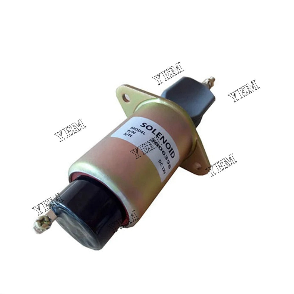 YEM Engine Parts Fuel Solenoid For Cummins Engine 6cta 8.3L 12V 3906398 Woodward SA-3151-12 For Cummins