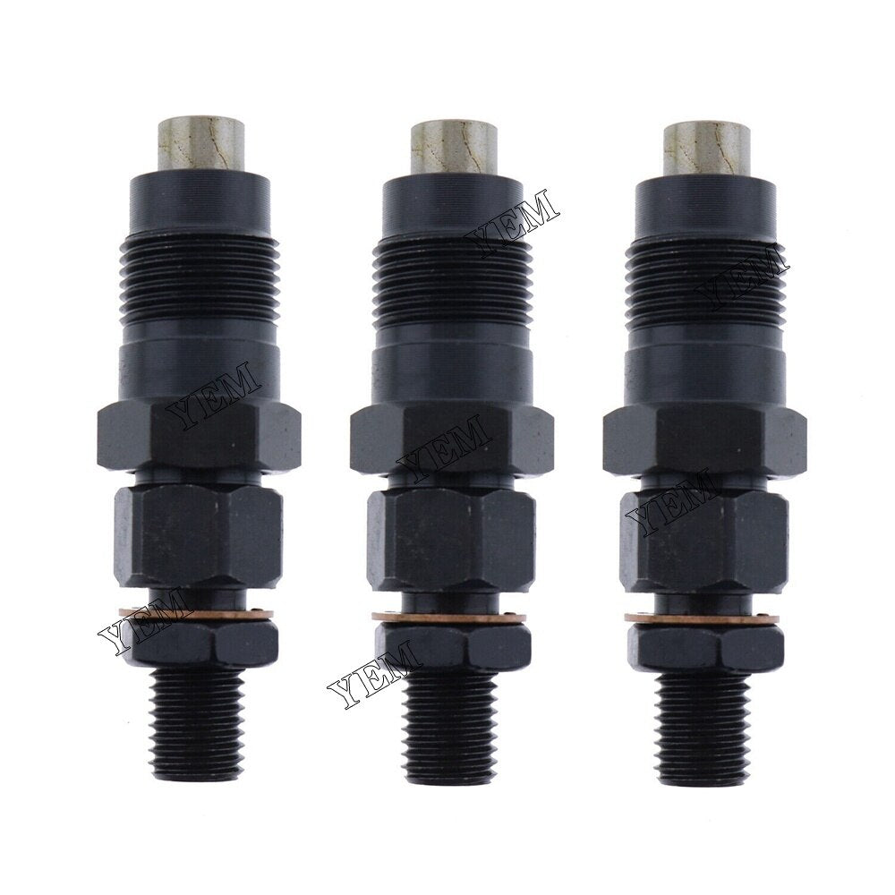 YEM Engine Parts 3PCS Fuel Injectors for Kubota 16032-53900 16032-53902 H1601-53000 Injectors For Kubota