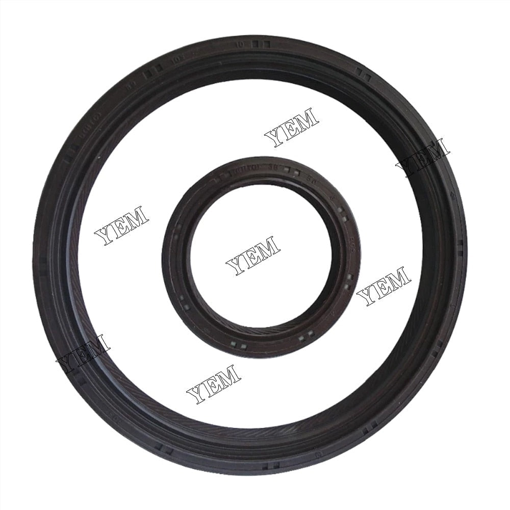 YEM Engine Parts STD Front and Rear Oil Seal For Kubota D1402 Engine For Kubota