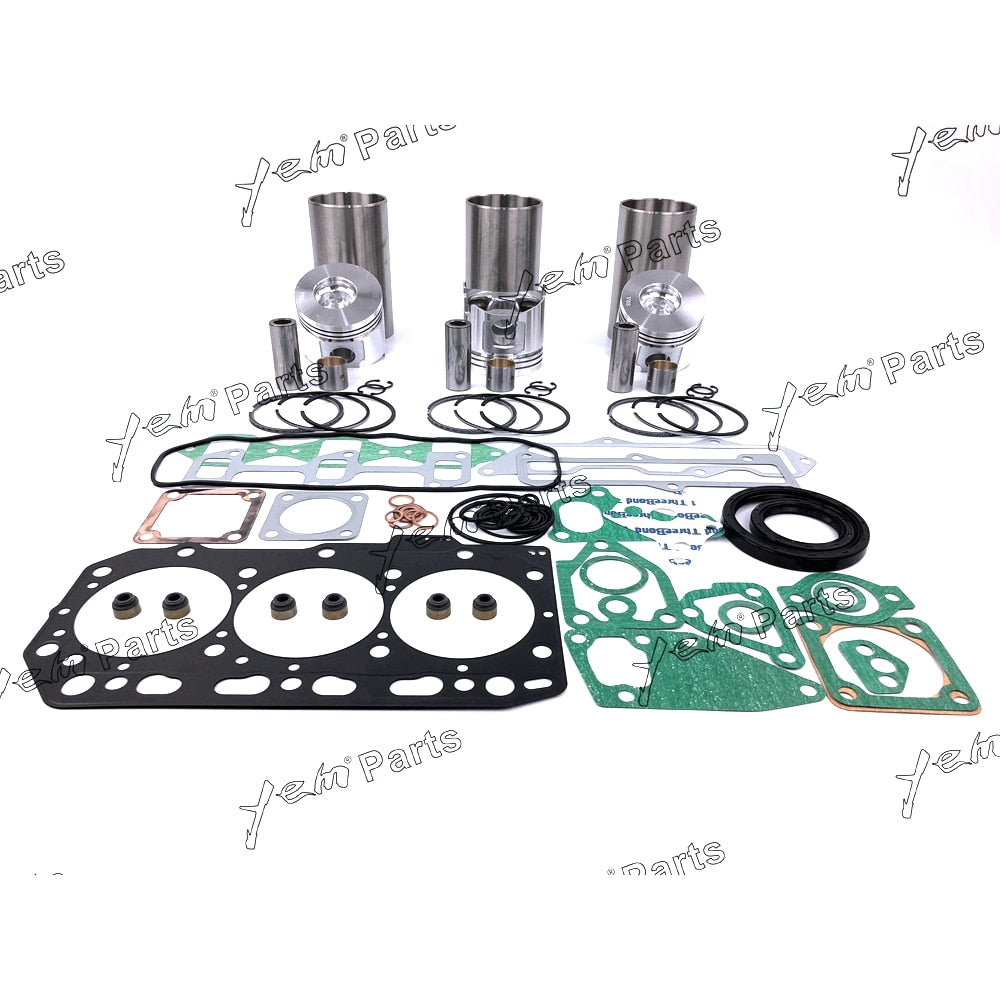 YEM Engine Parts Engine Rebuild Kit For Yanmar 3TNV88 3TNV88-MJT/DSA 3TNV88-QTB Takeuchi TB135 For Yanmar