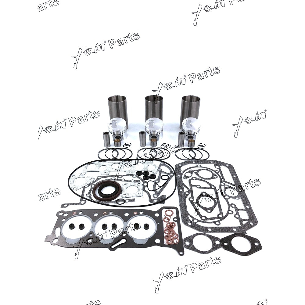 YEM Engine Parts Liner Kit With Full Gasket Set For ISUZU 3KR1 Engine Parts For Isuzu