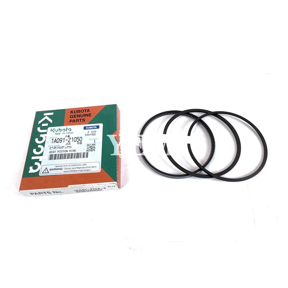 YEM Engine Parts 1 Sets STD Piston Ring For Kubota 3D87 D1703 Engine For Kubota