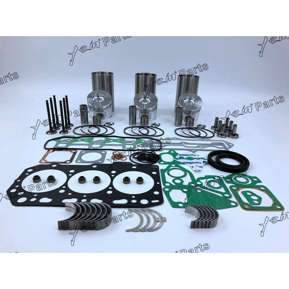 YEM Engine Parts 3TNV88-QTB Rebuild Kit For Yanmar Engine For Takeuchi TB135 Compact Excavator For Yanmar