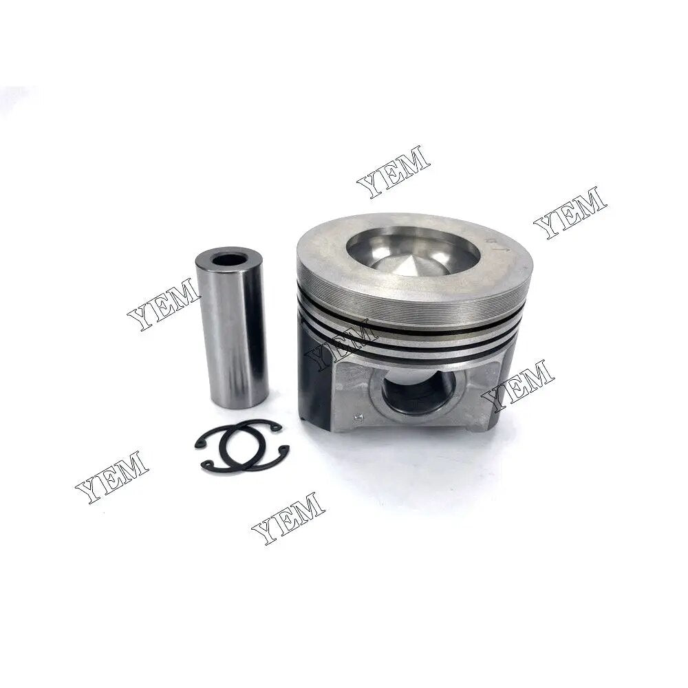 For Kubota excavator engine V3800 Piston with Pin Circlip 1J550-21112 YEMPARTS