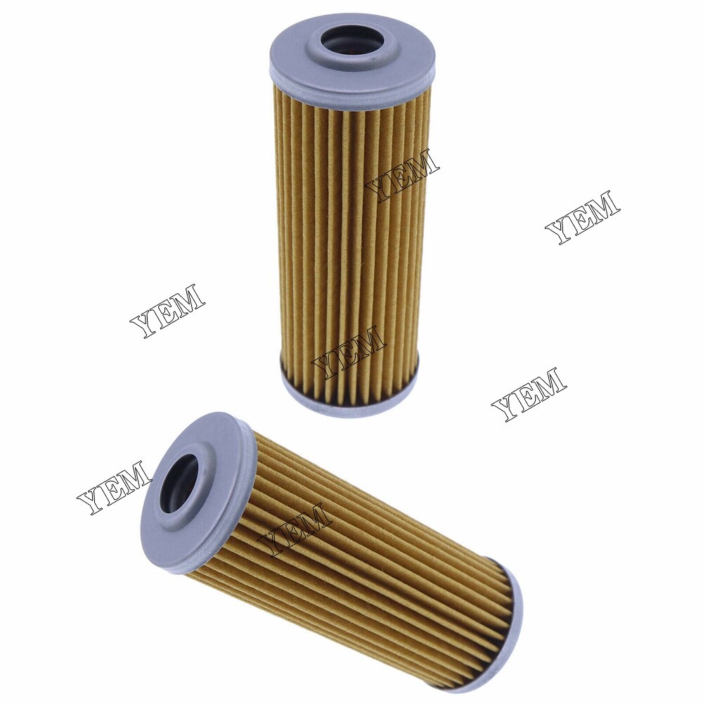 YEM Engine Parts 2X New Fuel Filter For JOHN DEERE Utility Vehicle X750, X754, X758, X940, X950R For John Deere