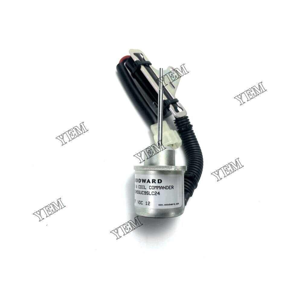 YEM D782 Shutdown Solenoid 1G820-60022 Kubota excavator diesel engine XCMG XE15U excavator YEMPARTS