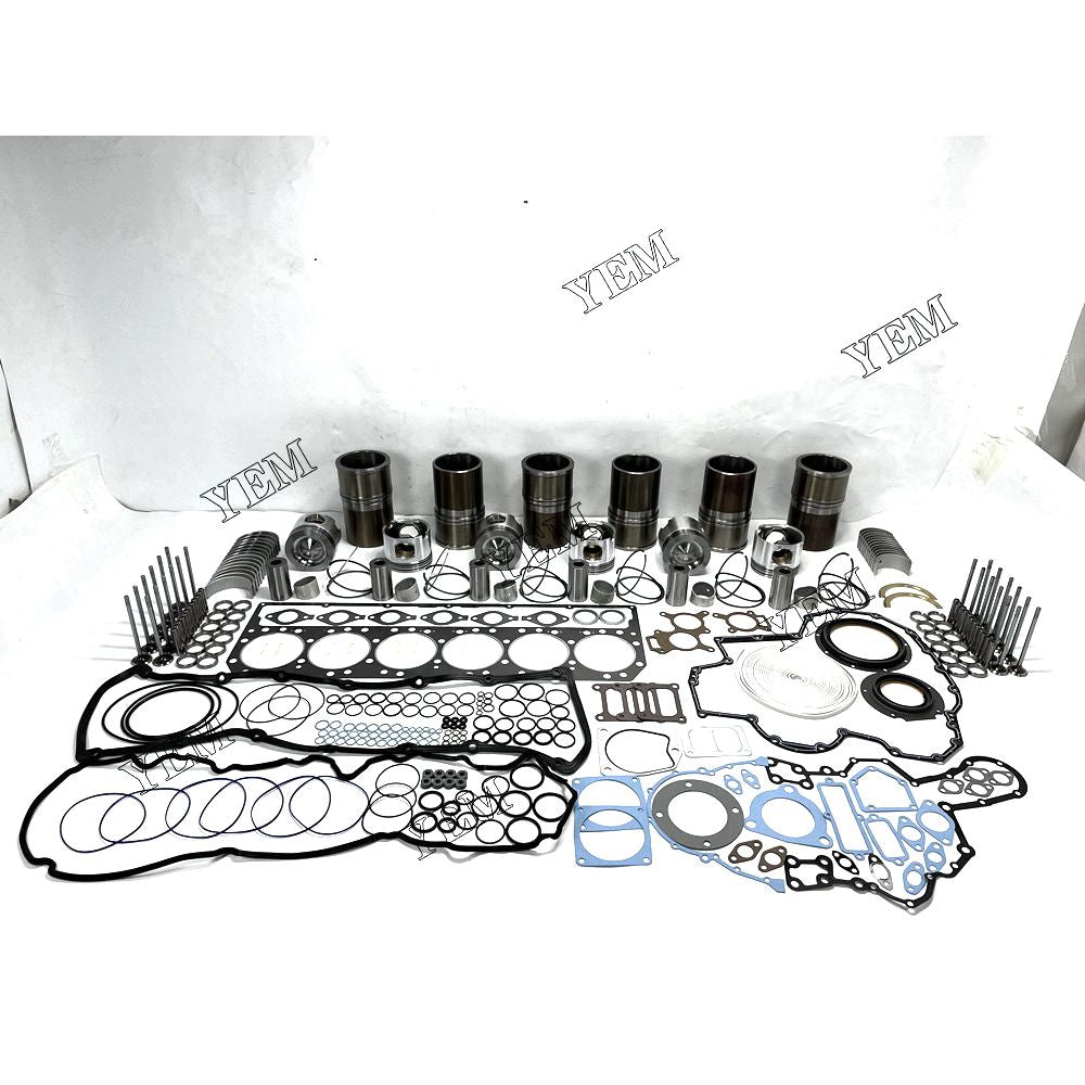 YEM C12 Overhaul Rebuild Kit With Gasket Set Bearing&Valve Train Caterpillar excavator diesel engine HBM-NOBAS UB 60 LCV Industrie excavator YEMPARTS