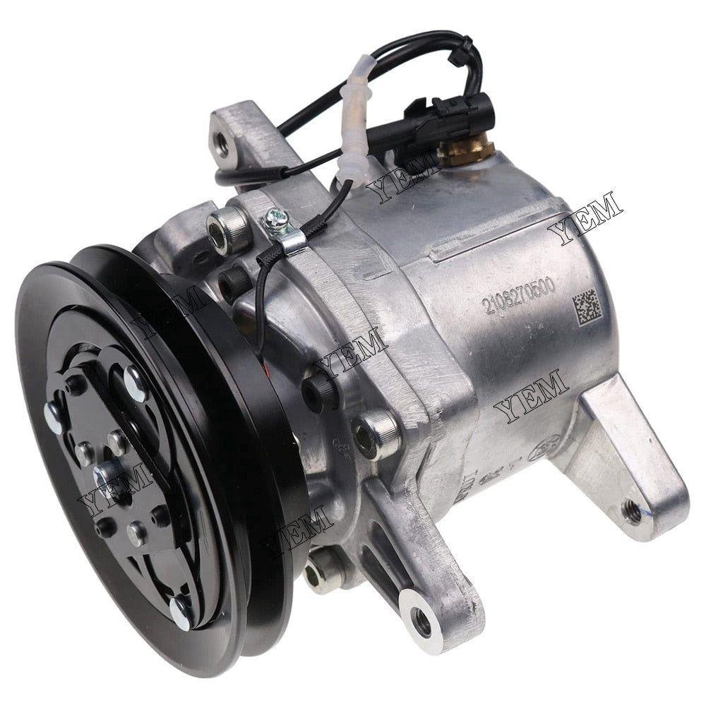 YEM Engine Parts AC Compressor SV07E 3C581-50060 3C581-97590 For Kubota M108S M5040 M6040 For Kubota
