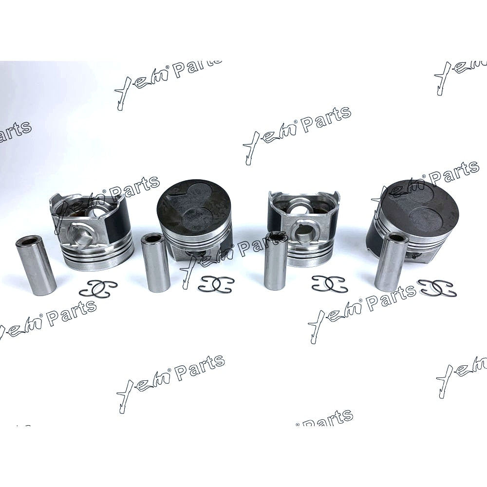 YEM Engine Parts Piston Set STD 87mm For Kubota V2403-DI (1G924-2111) Engine Parts For Kubota