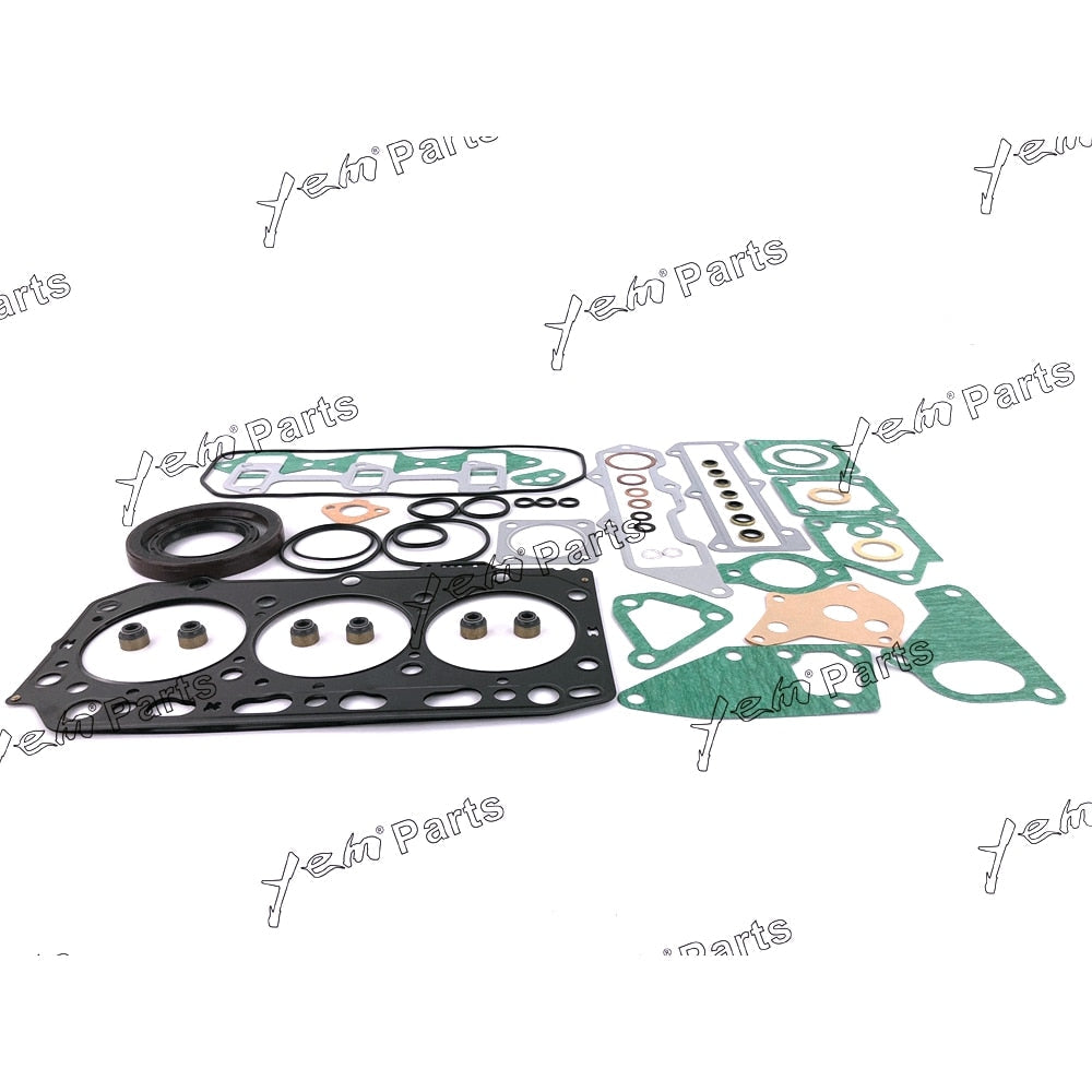 YEM Engine Parts Full Gasket Kit with Head Gasket For Yanmar 3D84-3 3D84E Komatsu Excavator For Yanmar