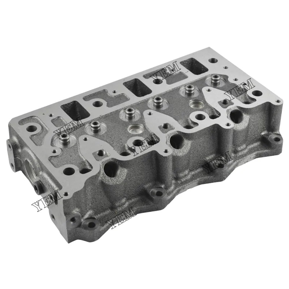 YEM Engine Parts Complete Cylinder Head W Valves For Isuzu 3LD1 engine excavator For Isuzu