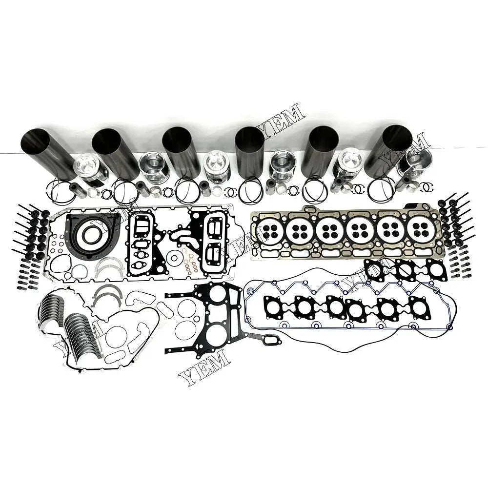 competitive price Engine Overhaul Rebuild Kit With Gasket Bearing Valve Set For Caterpillar C7.1-CR excavator engine part YEMPARTS