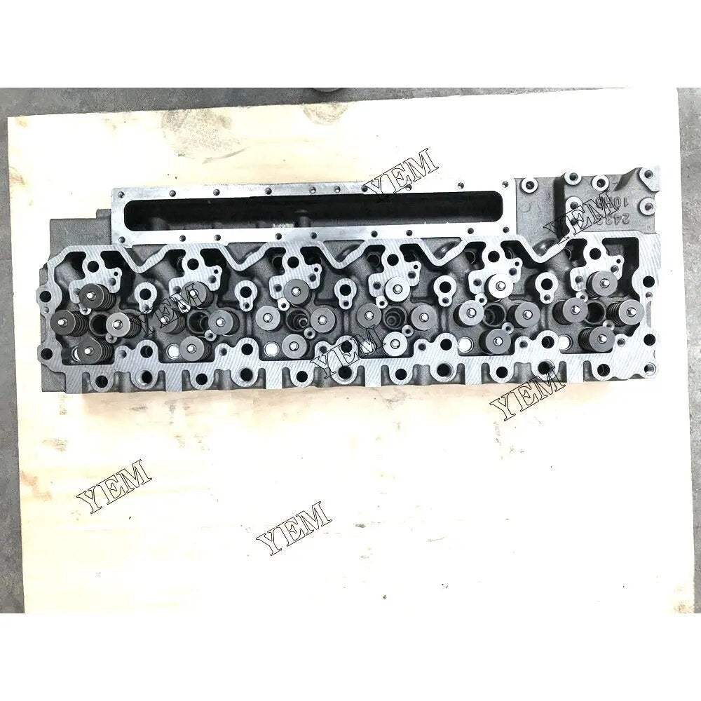 For Cummins excavator engine QSL9 Cylinder Head Assembly YEMPARTS