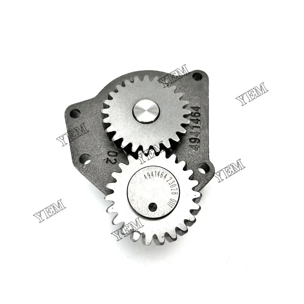 competitive price 4941464 Engine Oil Pump For Cummins QSL9 excavator engine part YEMPARTS