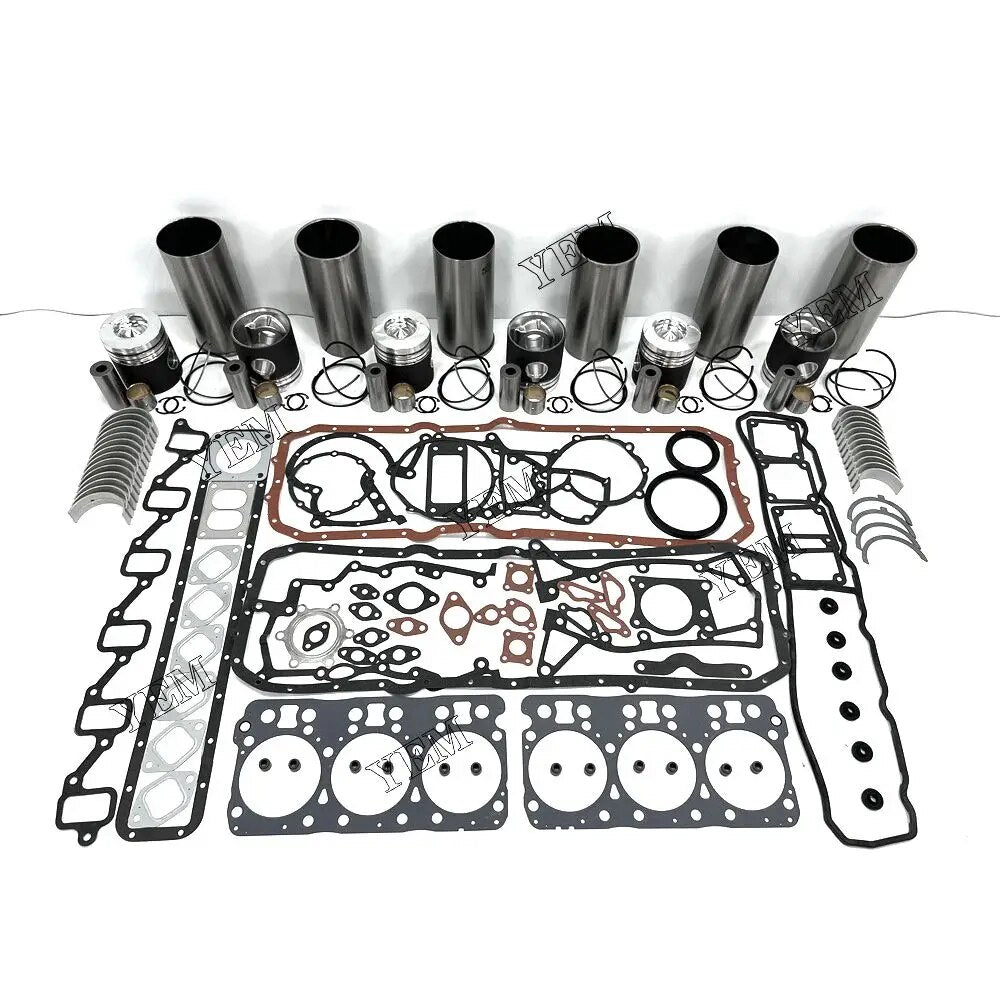 For Doosan excavator engine DE12T Engine Overhaul Rebuild Kit With Gasket Set Engine Valves Main Connrod Bearing YEMPARTS