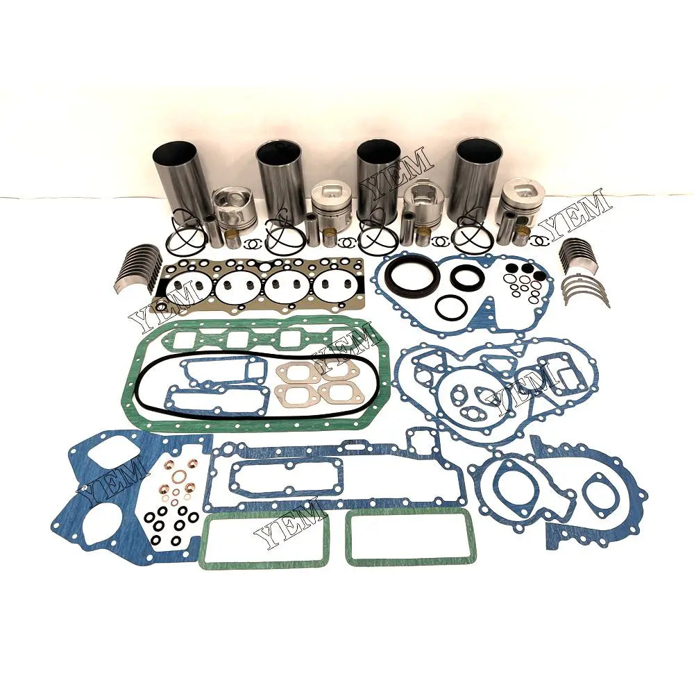 competitive price Overhaul Rebuild Kit With Gasket Kit Engine Bearing Set For Isuzu 4BE1 excavator engine part YEMPARTS