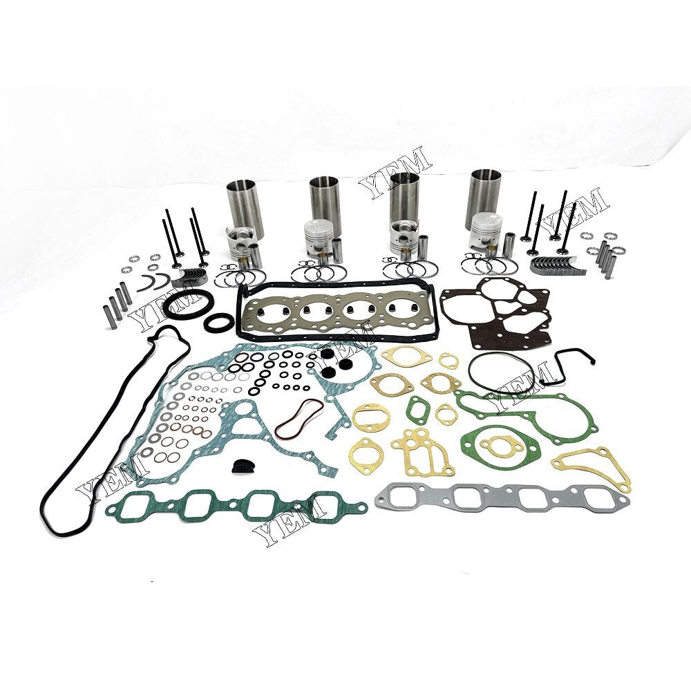 yemparts 4FE1 Overhaul Rebuild Kit With Gasket Set Bearing&Valve Train For Isuzu Diesel Engine FOR ISUZU