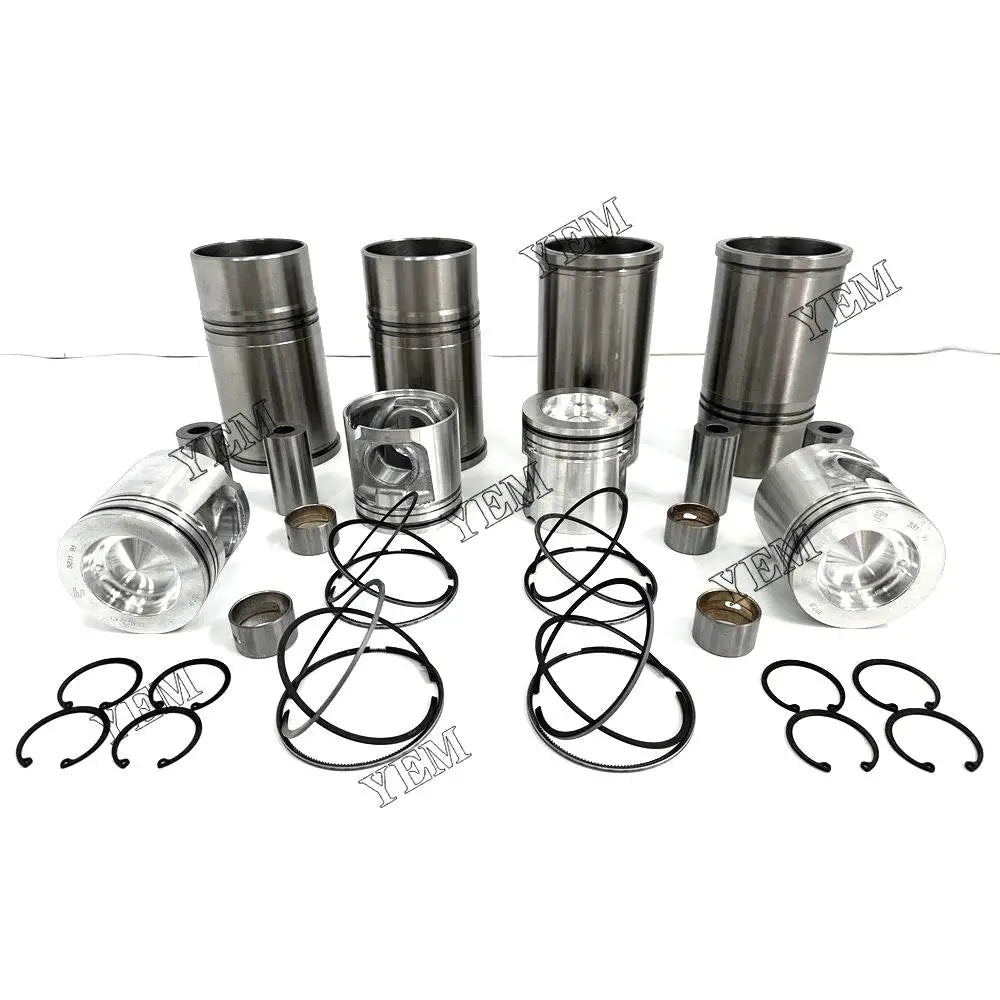 4X High performanceCylinder Liner Kit For Volvo D5A-T Engine YEMPARTS