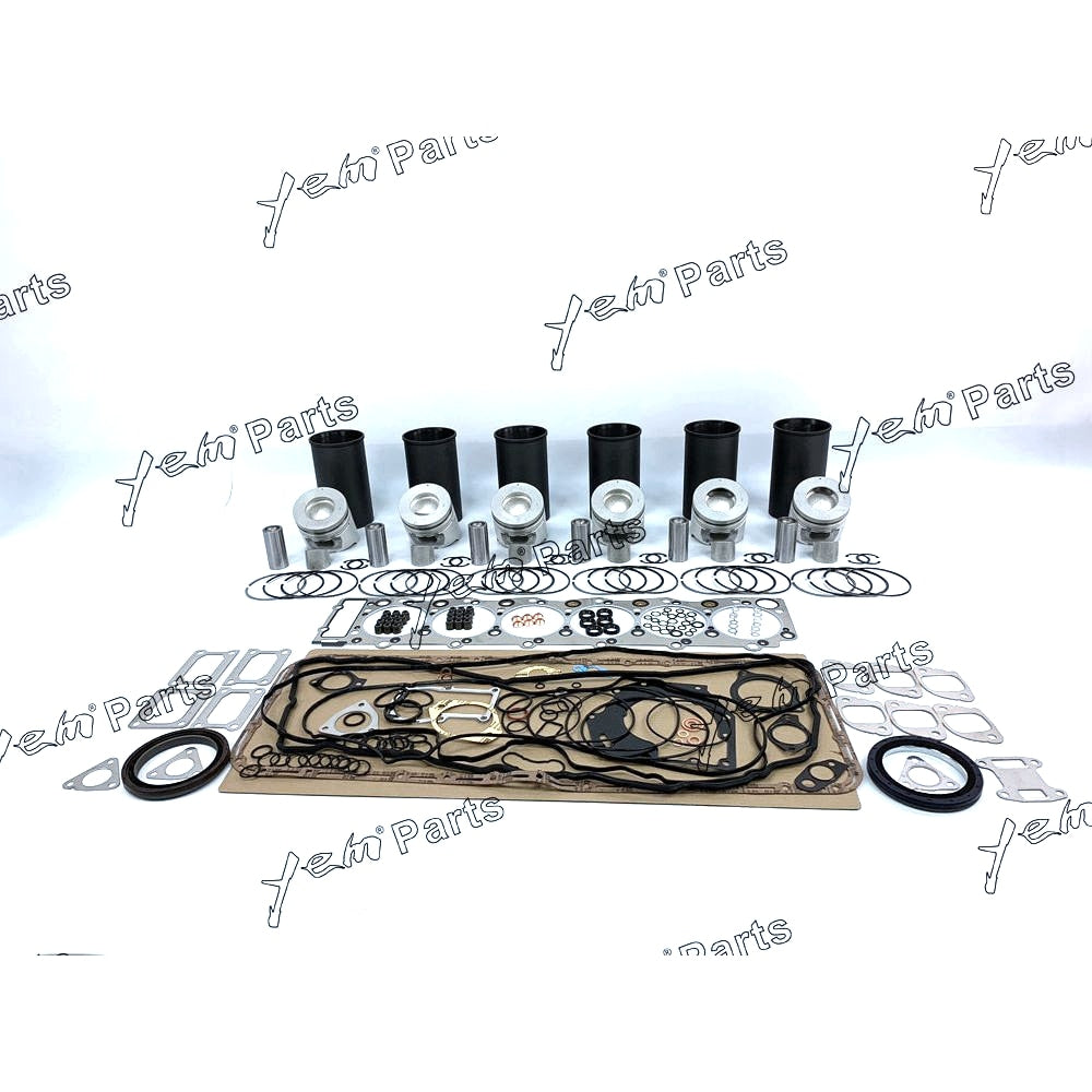 YEM Engine Parts 6HK1X7.8L 6HK1-TC 6HK1T Overhaul Rebuild Kit For Isuzu Euro III Truck For Isuzu