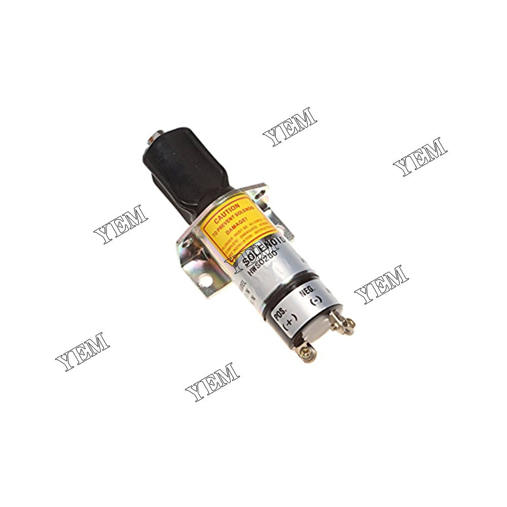 YEM Engine Parts For Perkins 4.165 T6.3544 12V Fuel Shutoff Solenoid 1502-12C6U1B1S1 SA-3452T For Perkins