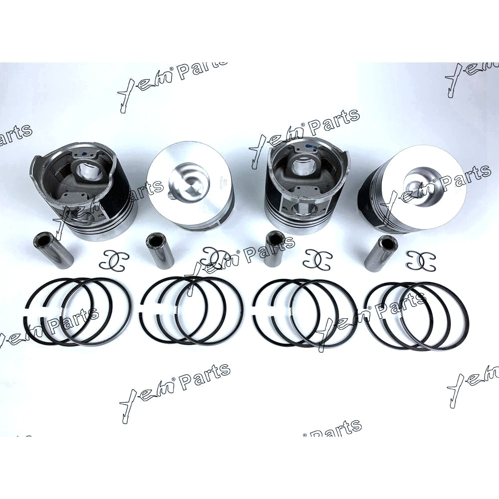 YEM Engine Parts Piston + Ring Kit Set STD 105mm For Kubota V4000 (15451-21110) Engine Parts For Kubota