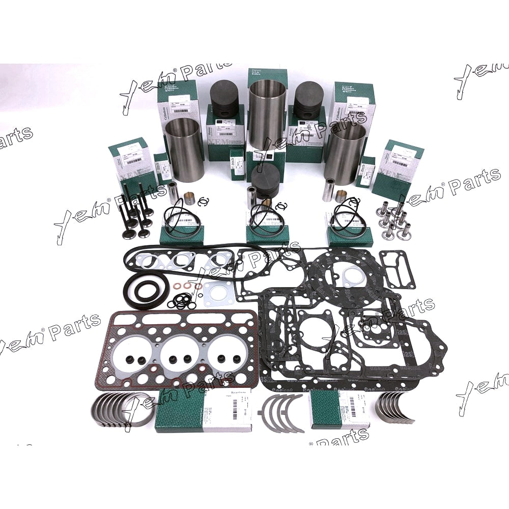 YEM Engine Parts D1102 Overhaul rebuild kit For Kubota L2050DT L235DT L2350 L235F tractor Engine For Kubota