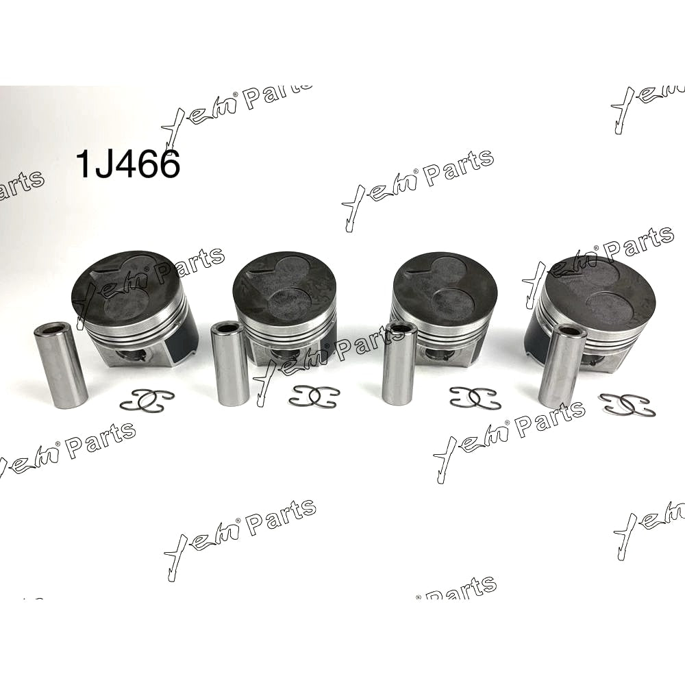 YEM Engine Parts Pistons Set Oversize (+0.50mm) For Kubota V2403 1G796-2111,1G861-2113 Engine Parts For Kubota