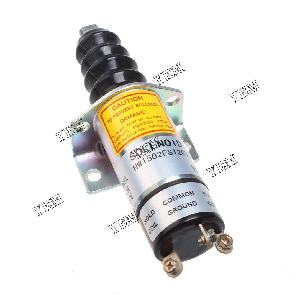 YEM Engine Parts 1502ES-12C7U1B1S2 For Woodward Solenoid 12V 1502ES For Other