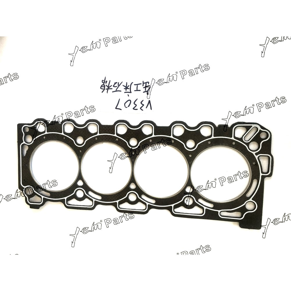 YEM Engine Parts Cylinder Head Gasket For Kubota V3307 V3307T For Bobcat T650 S630 Loaders For Kubota