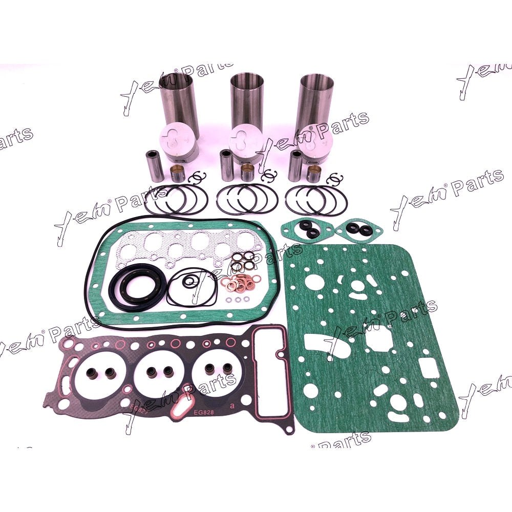YEM Engine Parts Liner Kit With Full Gasket Set For ISUZU 3KC1 Engine Parts For Isuzu