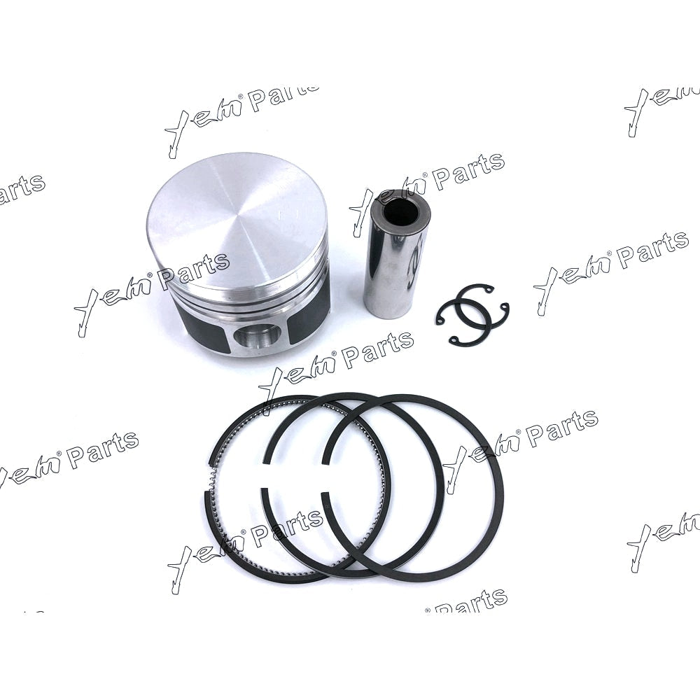 YEM Engine Parts Piston + Ring Kit Set STD 72mm For Kubota D850 x3 PCS Engine Parts For Kubota