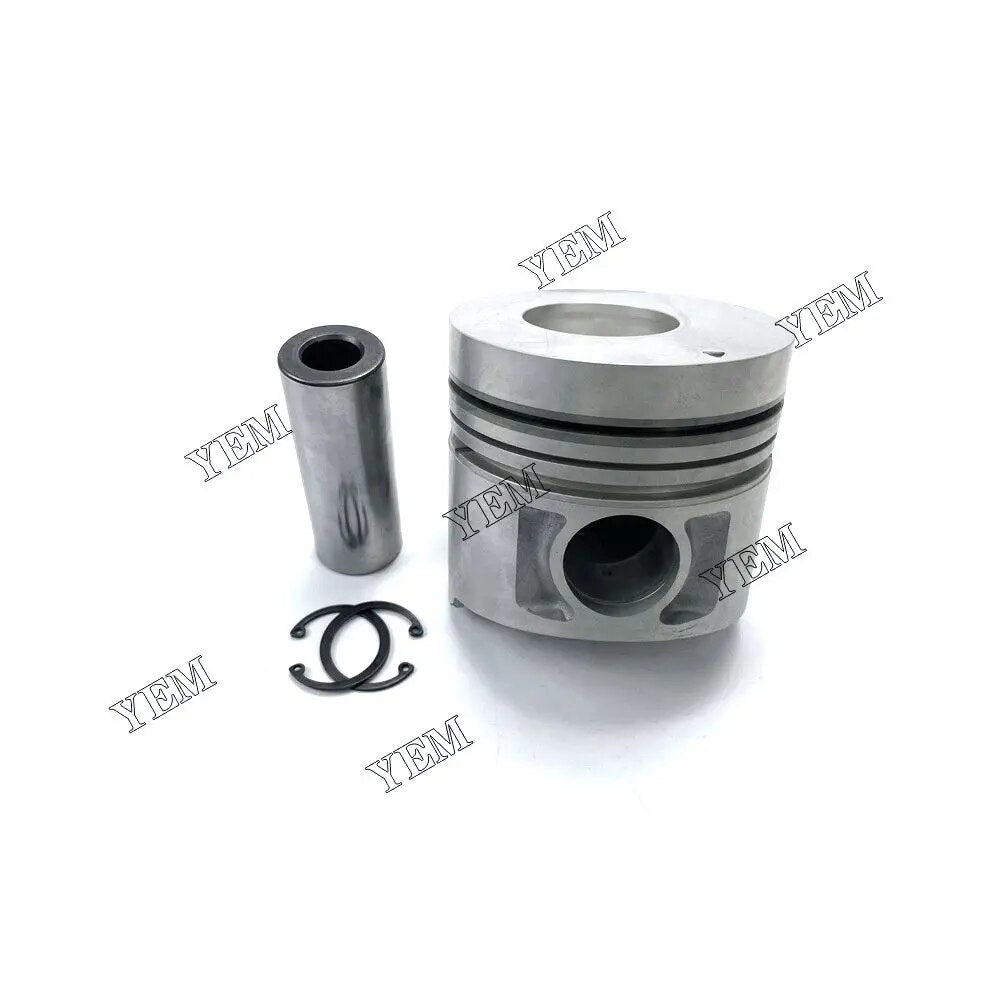 For Nissan excavator engine BD30T Piston with Pin Circlip YEMPARTS