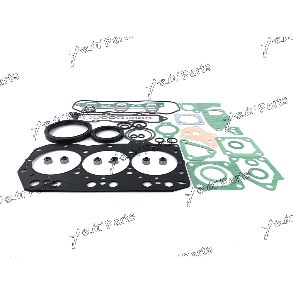 YEM Engine Parts For Yanmar 3TNV82 3TNV82A Engine Gasket Kit For Yanmar VIO35 Mini Excavator Loader For Yanmar