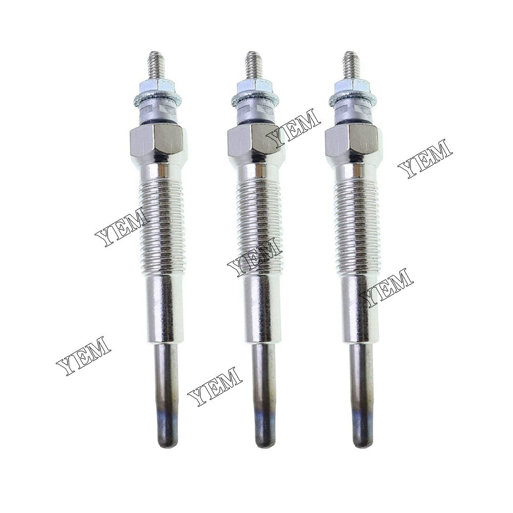 YEM Engine Parts 3 PCS Glow Plug for Ford 1100 1110 1200 1210 1300 1310 1510 1710 1900 1910 2110 For Other