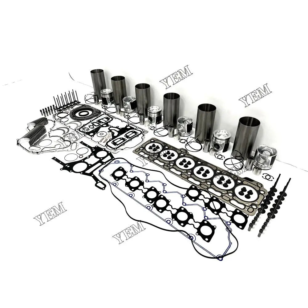 competitive price Engine Overhaul Rebuild Kit With Gasket Bearing Valve Set For Caterpillar C7.1-CR excavator engine part YEMPARTS