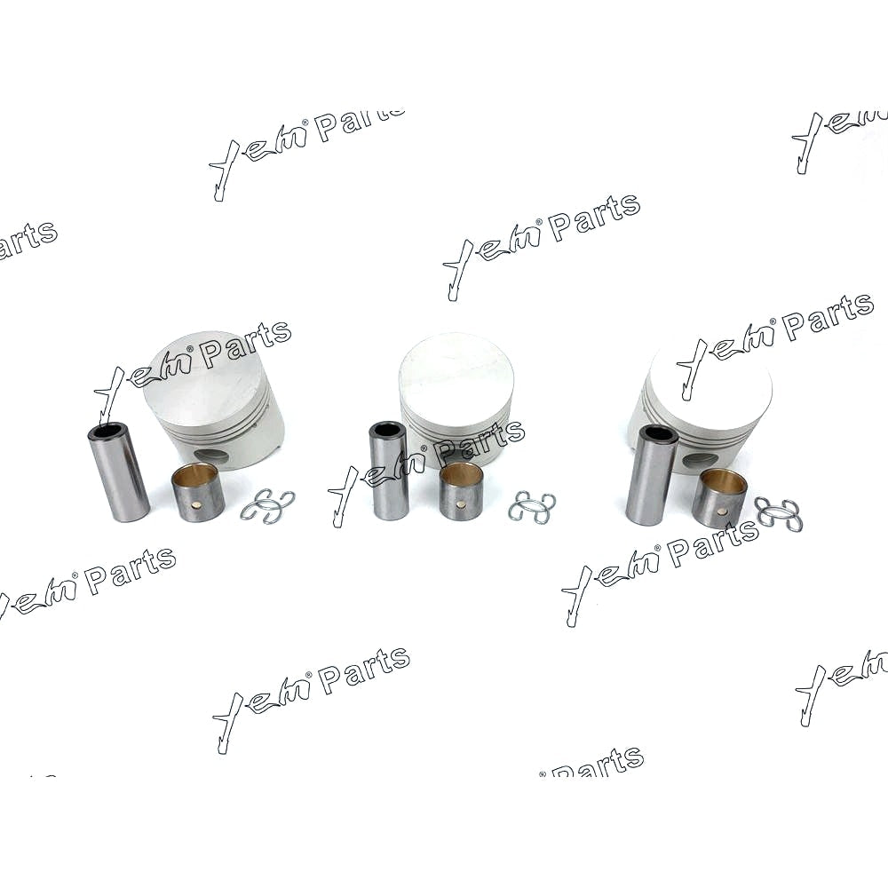 YEM Engine Parts Pistons Set STD 68mm For Kubota ZB500 / D750 Engine Parts For Kubota