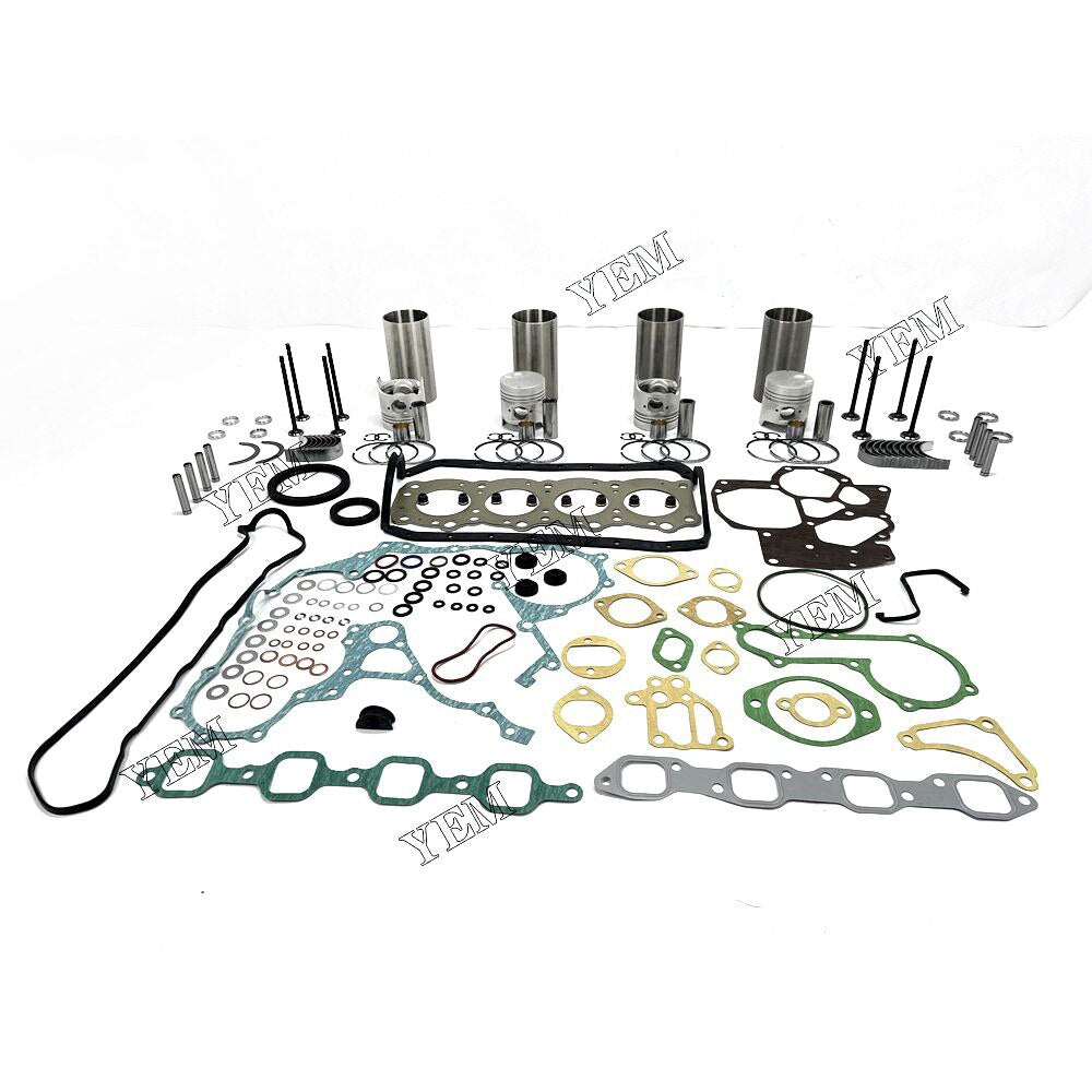 yemparts 4FE1 Overhaul Rebuild Kit With Gasket Set Bearing&Valve Train For Isuzu Diesel Engine FOR ISUZU