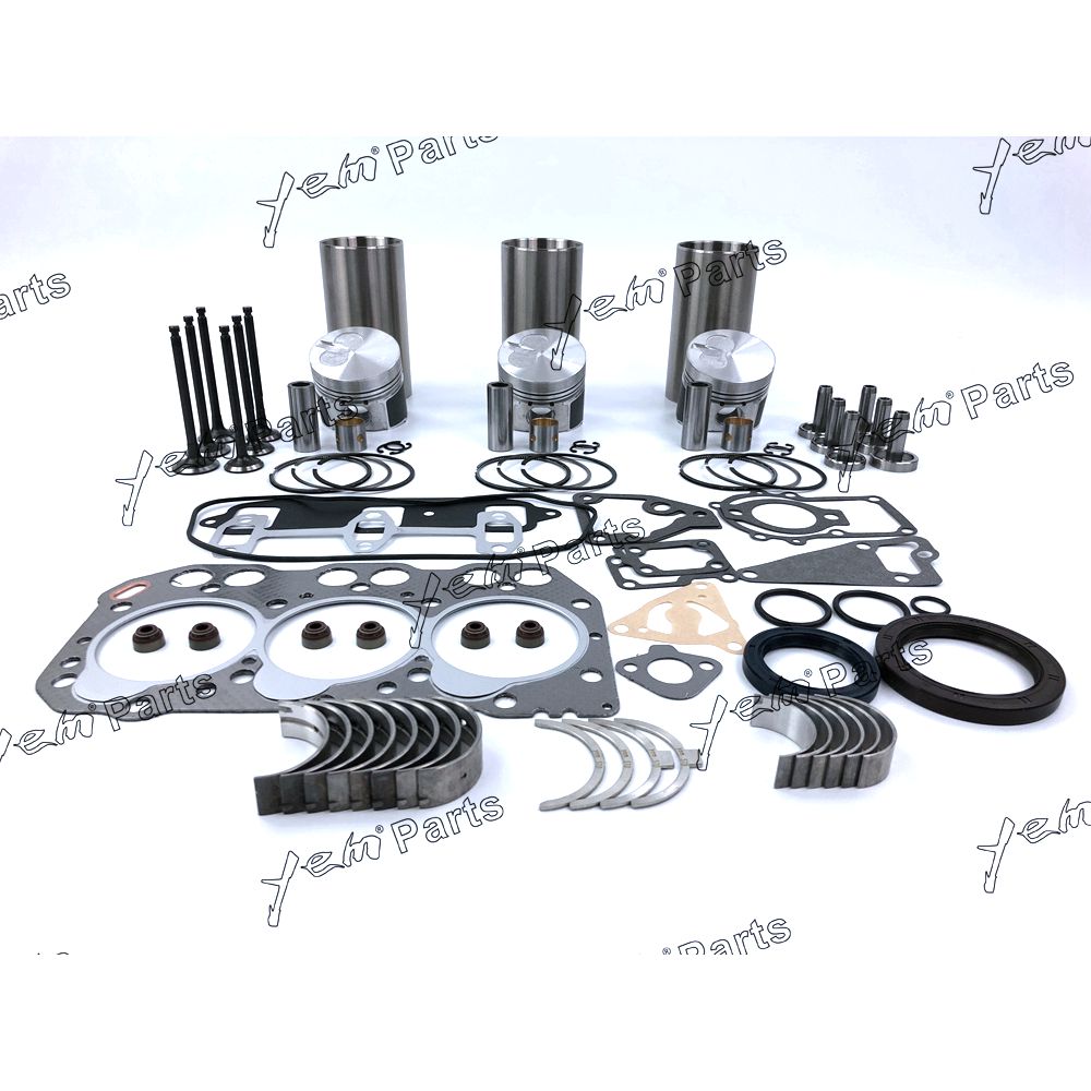 YEM Engine Parts 3TNA72 3TNA72UJ Overhaul Rebuild Kit For Yanmar Engine FF165 FF155 F145 Tractor For Yanmar