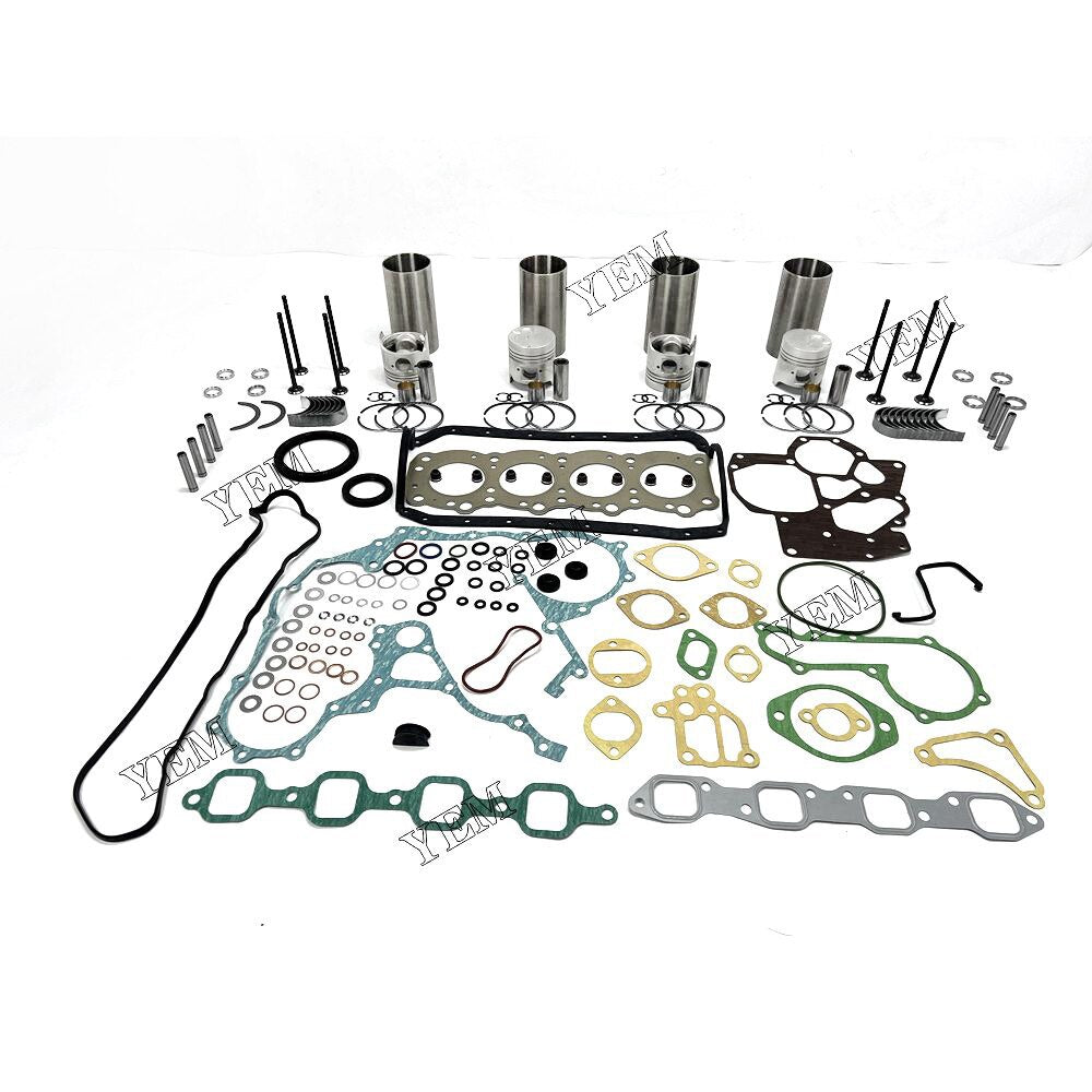 yemparts 4FE1 Overhaul Rebuild Kit With Gasket Set Bearing&Valve Train For Isuzu Diesel Engine FOR ISUZU