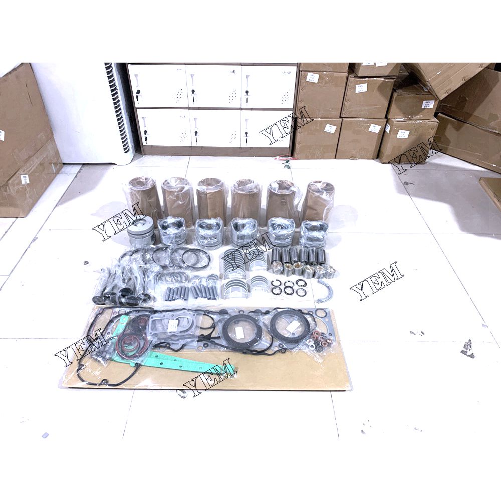 YEM 6HH1 Cylinder Liner Kit Isuzu excavator diesel engine YEMPARTS