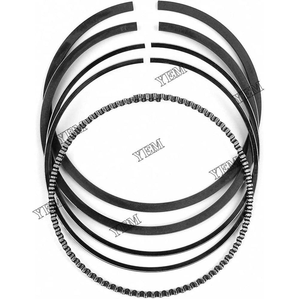 YEM Engine Parts 3 Sets STD Piston Rings Kit For Yanmar 3TNE76 3TN76 3D76E 3TNA76 Engine 76mm For Yanmar