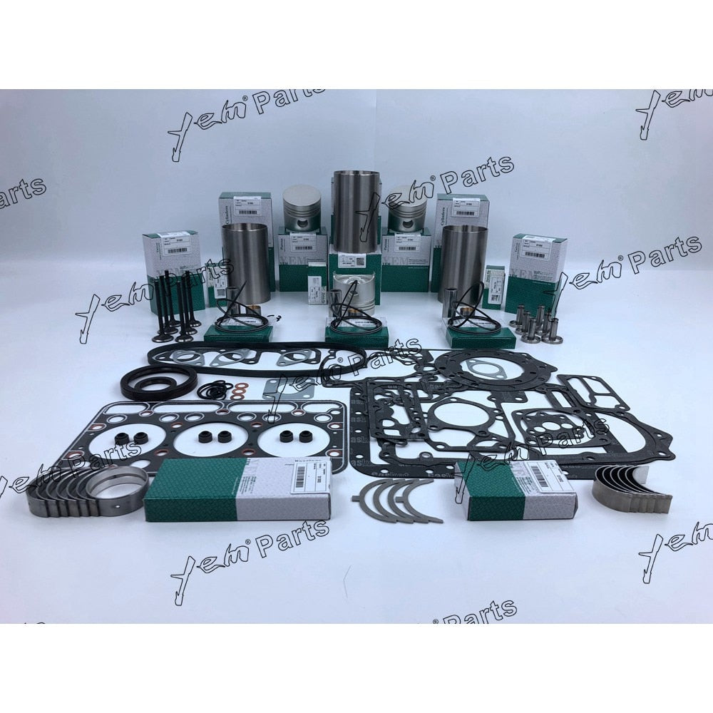 YEM Engine Parts Rebuild Kit For Kubota D1302 Indirect Engine KH60 Excavator L275 Tractor For Kubota