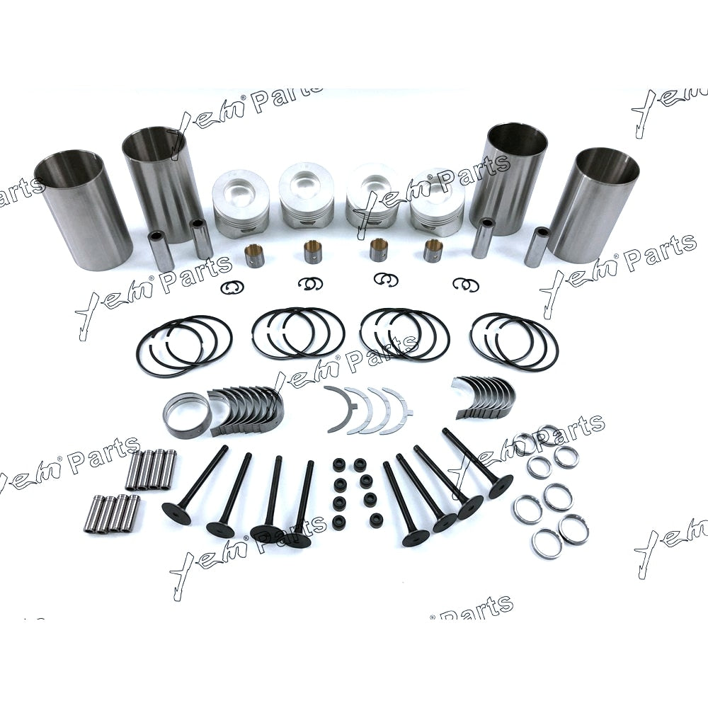 YEM Engine Parts Overhaul Rebuild Kit Standard Piston For Kubota V2403 V2403T Engine For Kubota