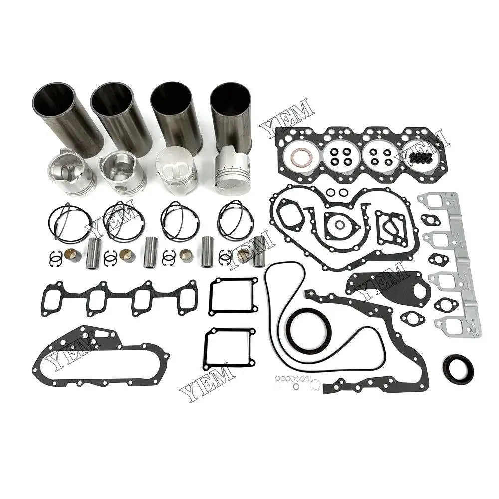 4X High performanceOverhaul Kit With Gasket Set For Toyota 3B Engine YEMPARTS