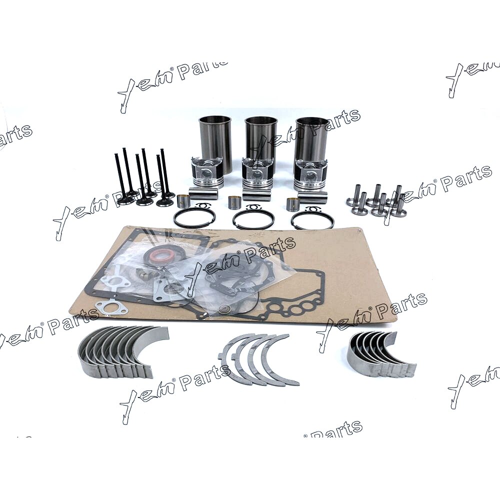 YEM Engine Parts Mitsubishi S3L2 Engine Rebuild Kit For Caterpillar 302.5C 303CR 303SR Excavator For Caterpillar