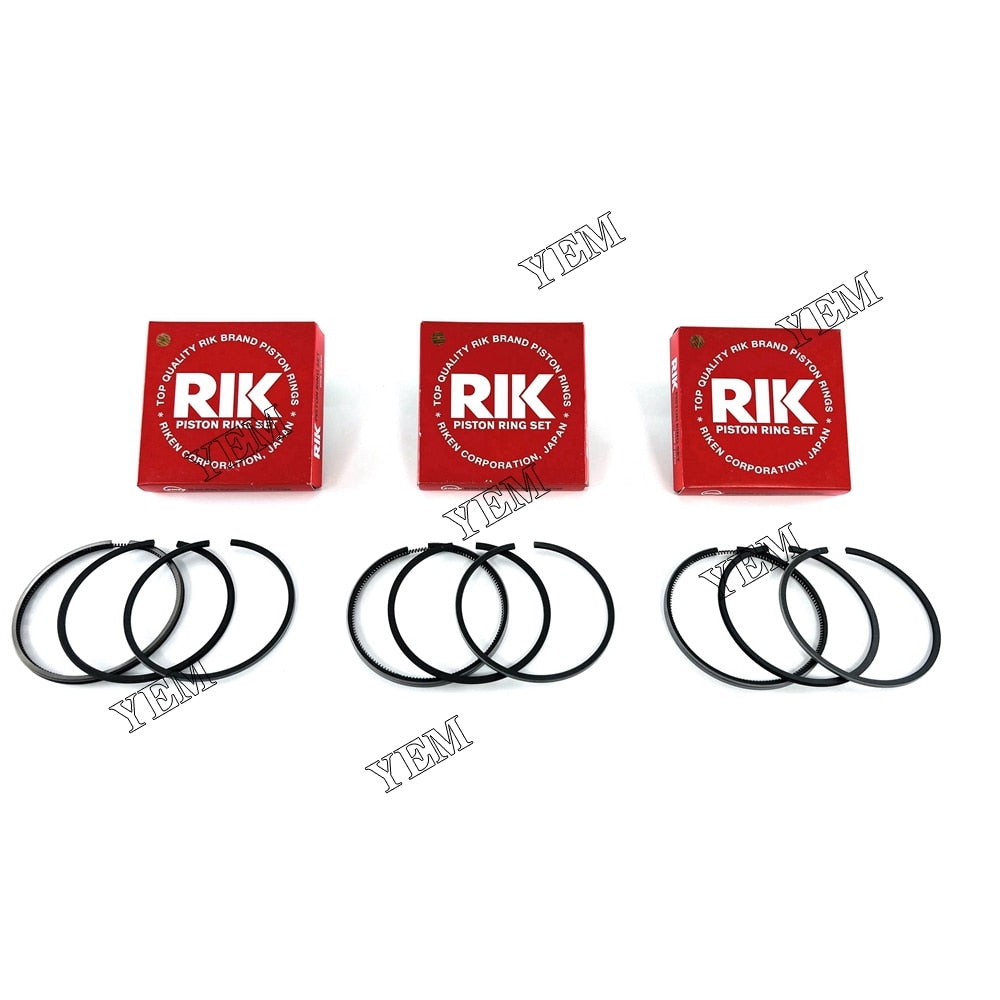 YEM Engine Parts Piston Ring STD 67mm For Kubota Z482 D722 Engine Parts For Kubota