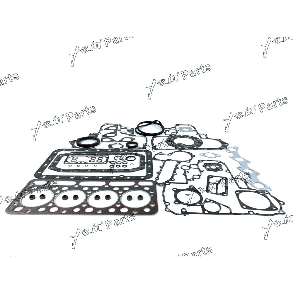 YEM Engine Parts 1 Set Full Gasket Kit & Cylinder Head For Kubota V1702 Engine For Kubota