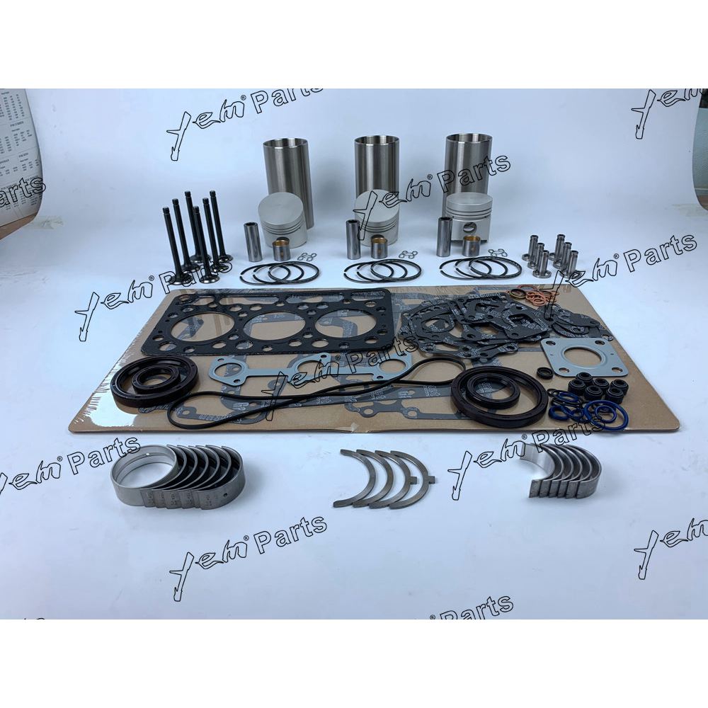 YEM Engine Parts D750 Rebuild Kit For Kubota B5200D B5200E B7100 B7100HST-DT B7100HST-E For Kubota