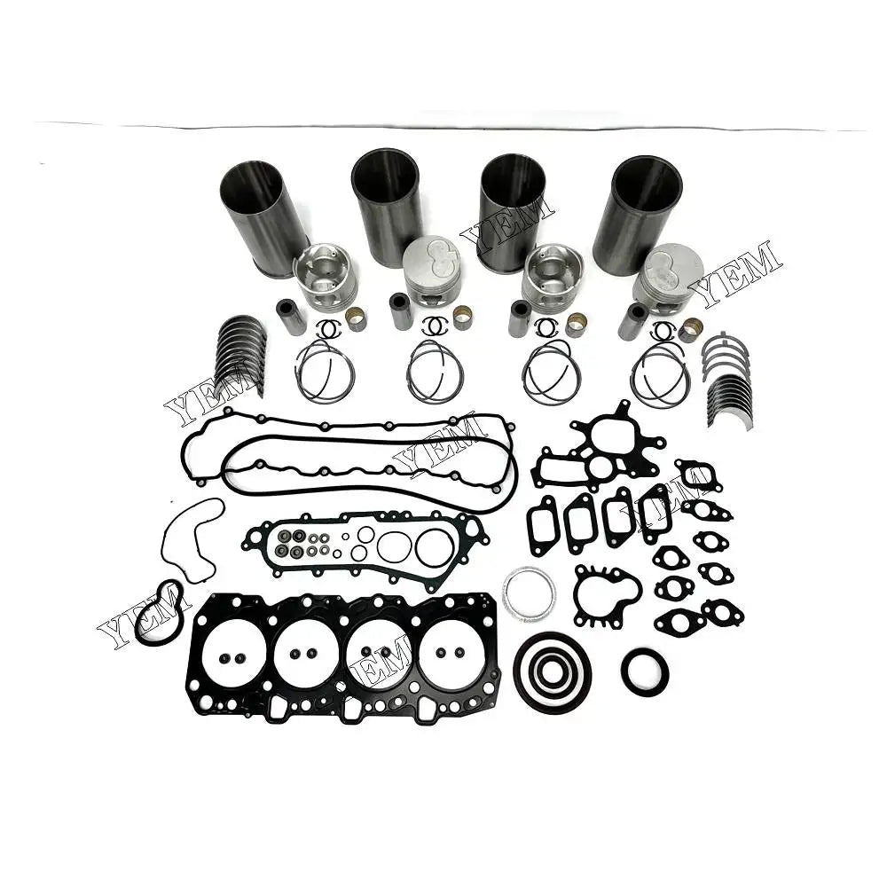 1 year warranty For Toyota Repair Kit With Full Gasket Set Piston Rings Liner Bearings 1KZ engine Parts YEMPARTS