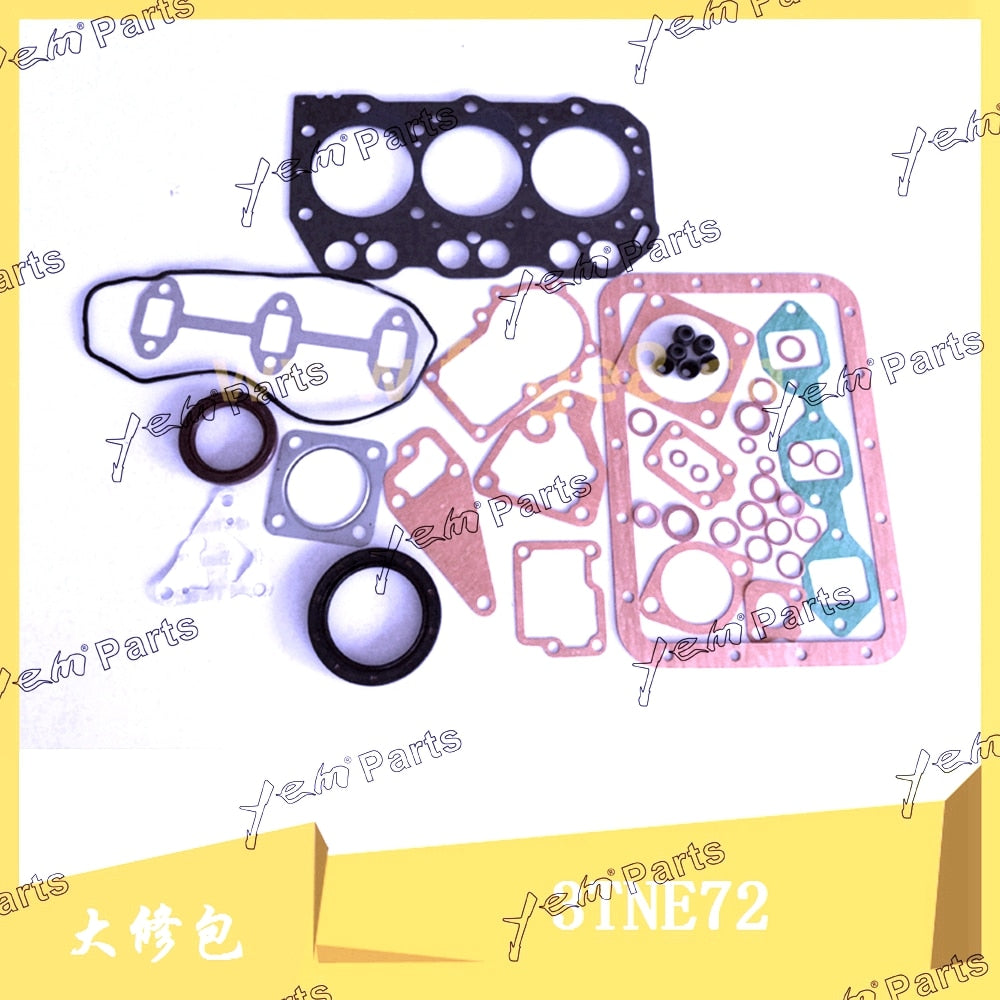 YEM Engine Parts Head Gasket (Graphite) For Yanmar 3TNA72 / 3TNE72 Engine Parts For Yanmar